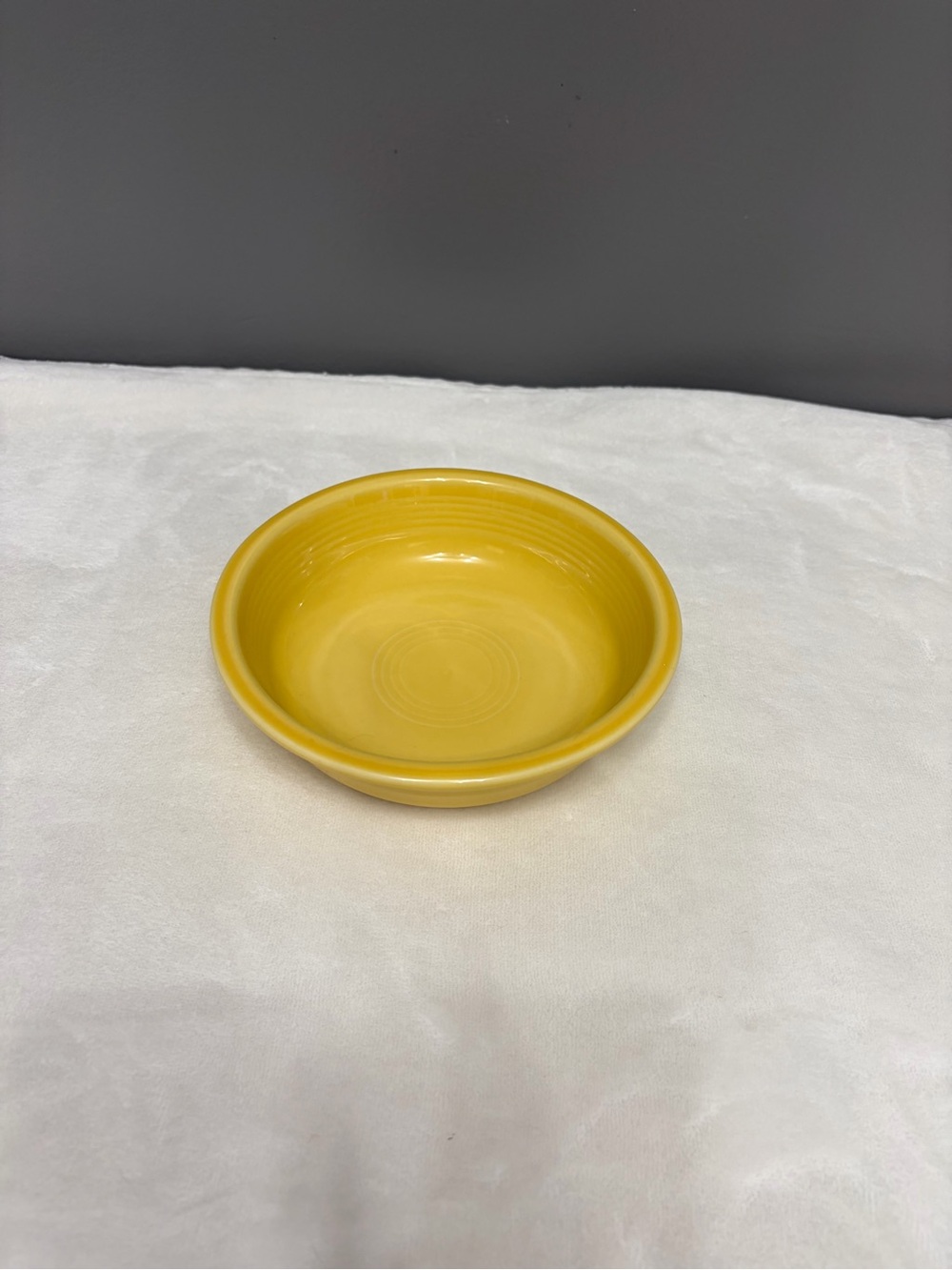 Fiestaware Sunflower Yellow 7" Coupe Soup Cereal Bowl Homer Laughlin HLC USA